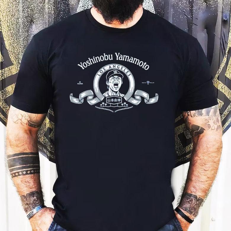 Yoshinobu Yamamoto Roar Los Angeles Dodgers Shirt