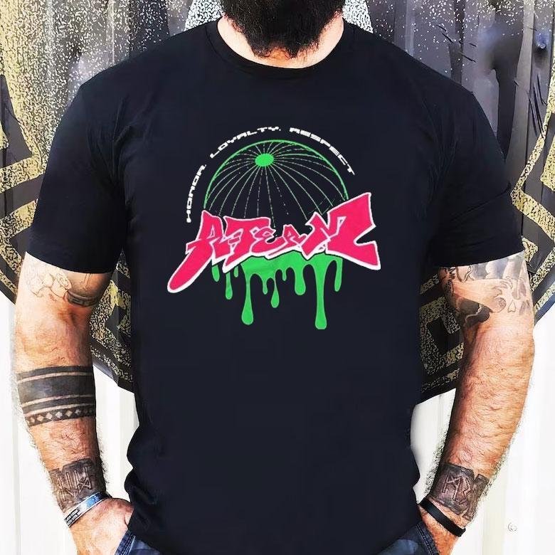 Zero A-team Honor Loyalty Respect Shirt