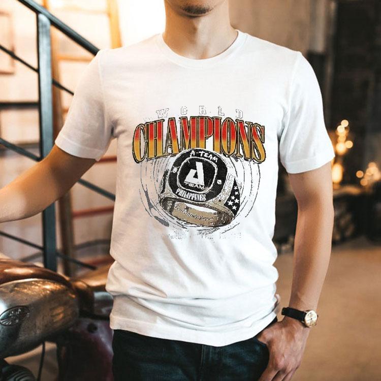 Zero A-team World Champion Reppin' The Motherland Since 2011 Ring Shirt