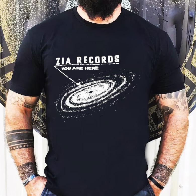 Zia Records You Are Here Shirt