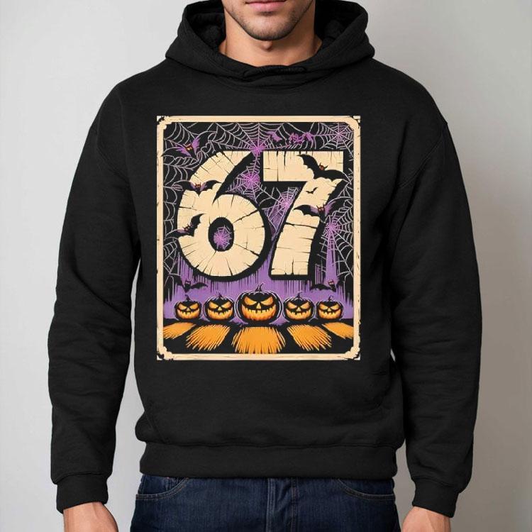 67 Meme Six Seven Funny Halloween Shirt