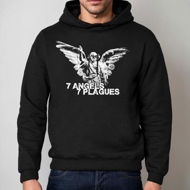 7 Angels 7 Plagues Angel Statue Shirt
