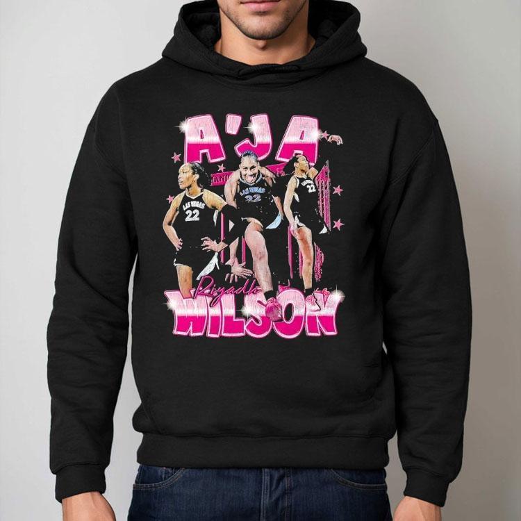A'ja Wilson Riyadh Las Vegas Aces Basketball Graphic Shirt