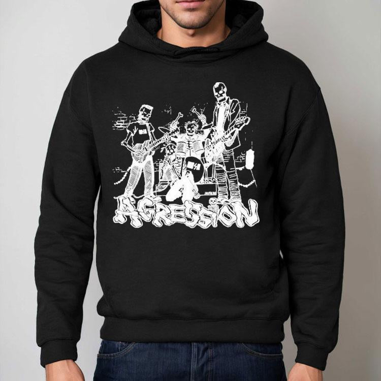 Agression Skeleton Shirt