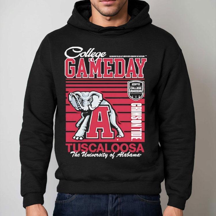 Alabama Crimson Tide Mascot Tuscaloosa The University Of Alabama College Gameday Shirt