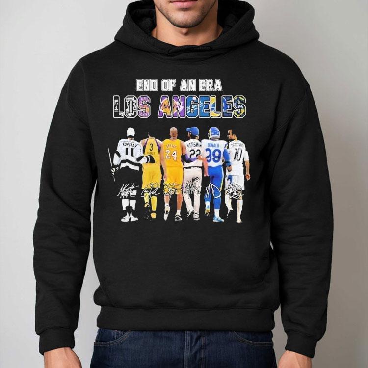 Ane Kopitar Candace Parker Kobe Bryant Clayton Kershaw Aaron Donald And Landon Donovan Los Angeles Kings Sparks Lakers Dodgers Rams Lafc Shirt