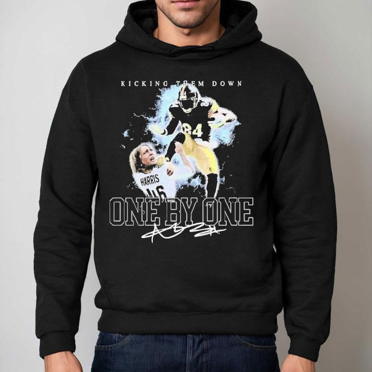 Antonio Brown Kamala Harris Kicking Them Down One By One Shirt