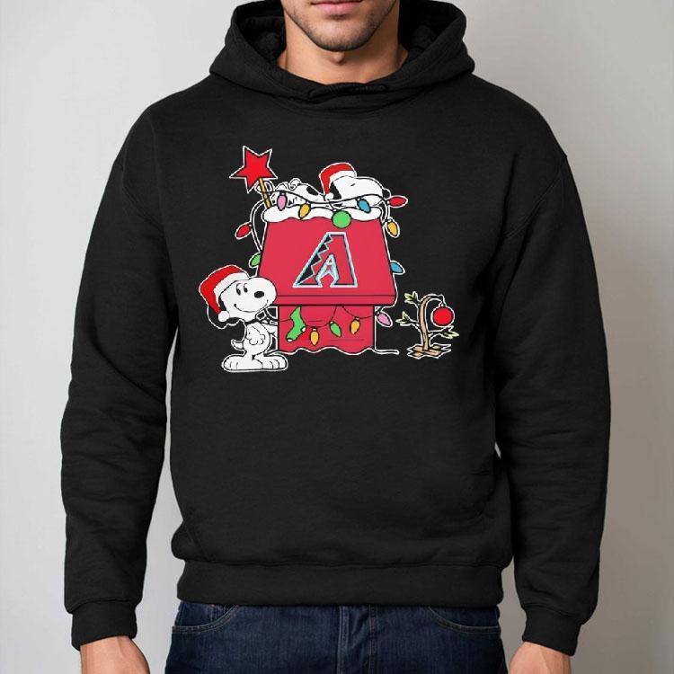 Arizona Diamondbacks Snoopy Christmas Holiday 2025 Shirt