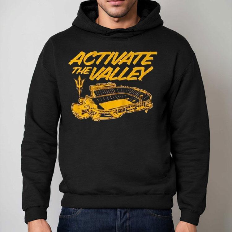 Arizona State Football Activate The Valley Stadium Shirt