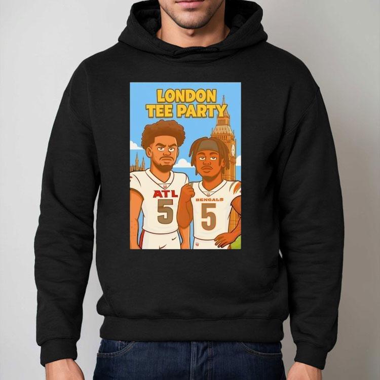 Atlanta Falcons And Cincinnati Bengals Nfl London Party Shirt