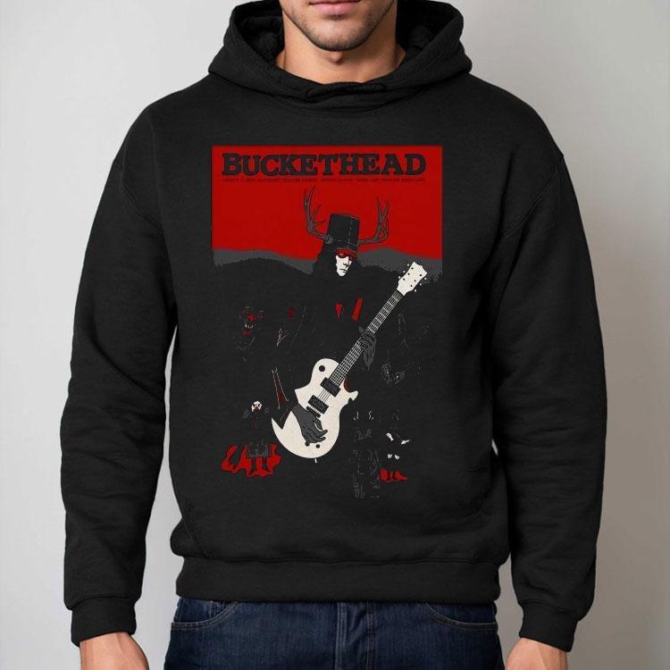 Buckethead Aug 15 Eugene, Oregon, Aug 16 Roseland Theater, Portland 2025 Shirt