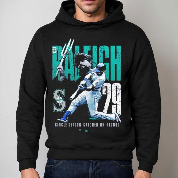 Cal Raleigh Seattle Mariners Single Season Catcher Home Run Record Shirt