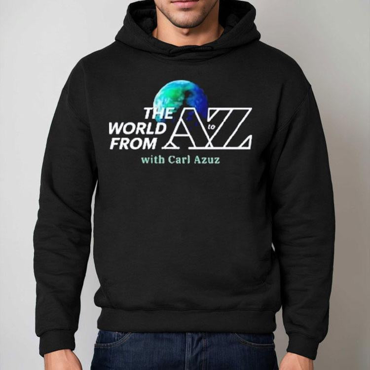 Carl Azuz The World From To Az Logo Shirt