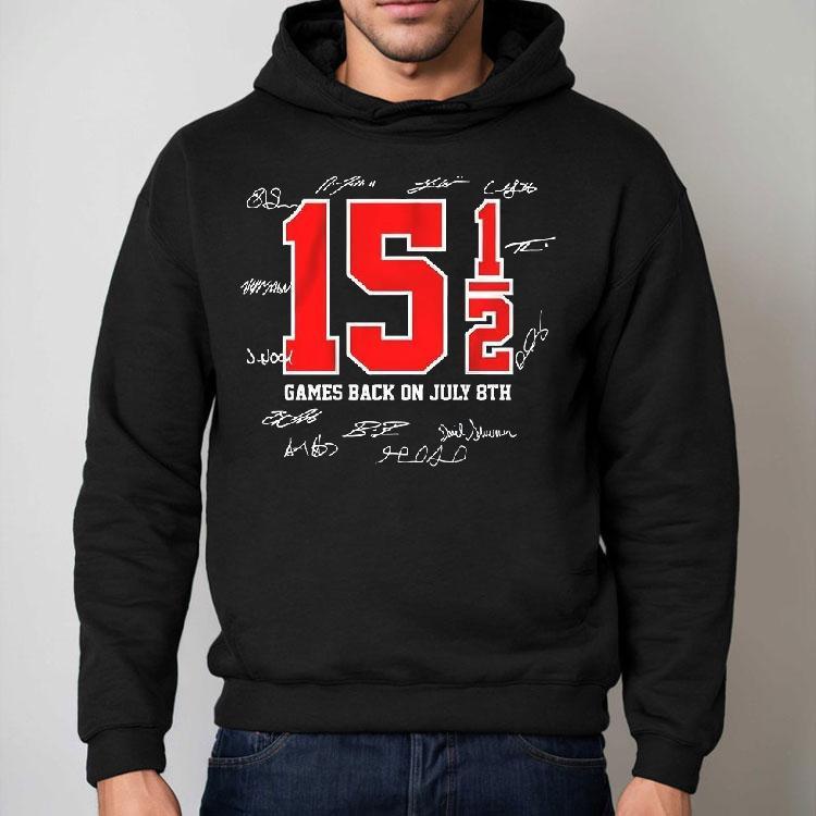 Cleveland Guardians Baseball 15 5 Game Comeback Signatures Shirt