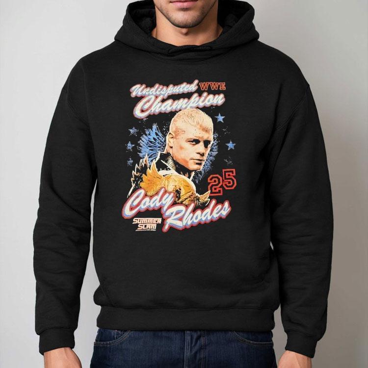 Cody Rhodes Summerslam Undisputed Wwe Champion 2025 Shirt