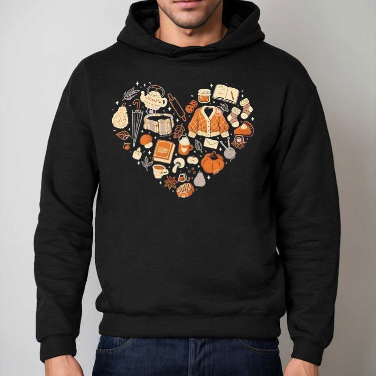 Cozy Autumn Heart Shirt