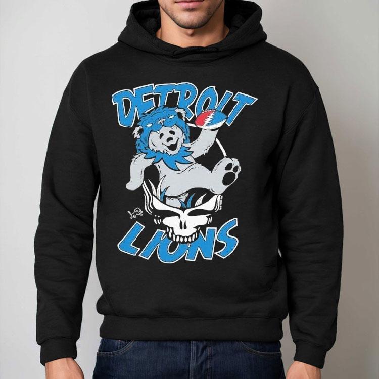 Detroit Lions Nfl X Grateful Dead Bear Shirt