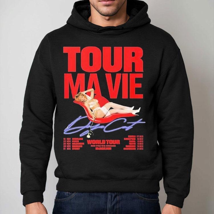 Doja Cat Ma Vie World Tour 2025 5th Album And Jealous Type With Dates Shirt
