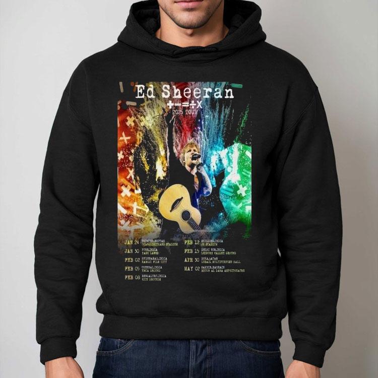 Ed Sheeran European Tour 2025 Shirt