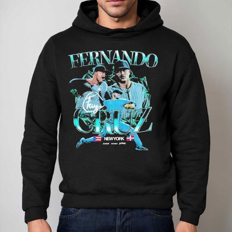 Fernando Cruz New York Yankees Player Collage Shirt