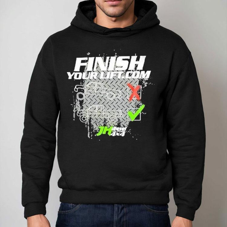 Finish Your Lift Motivational Weightlifting Shirt