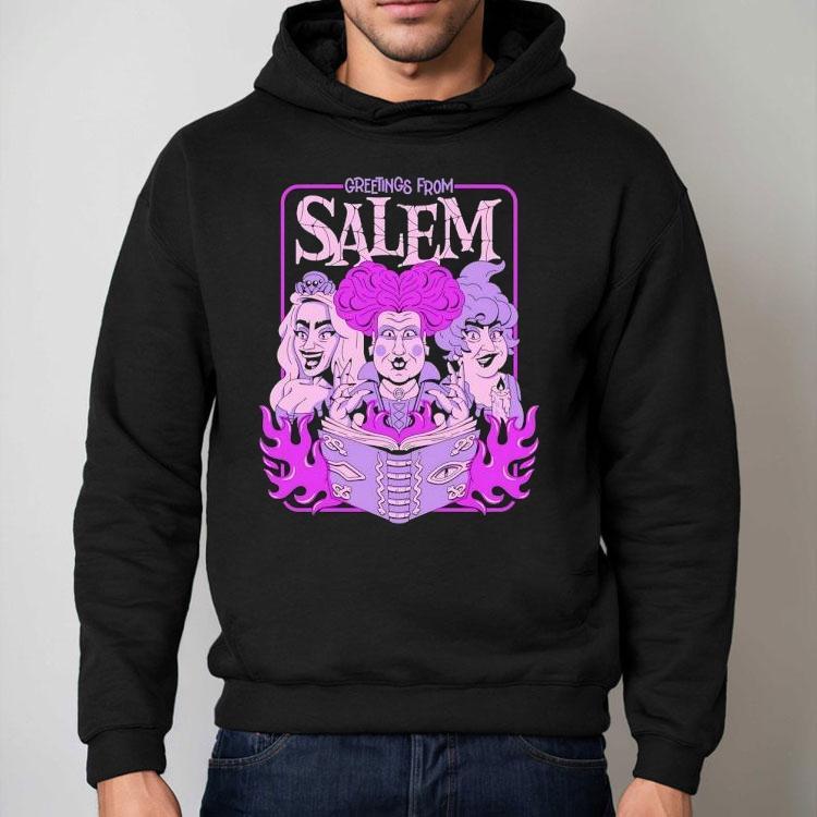 Greeting From Salem Hocus Pocus Shirt