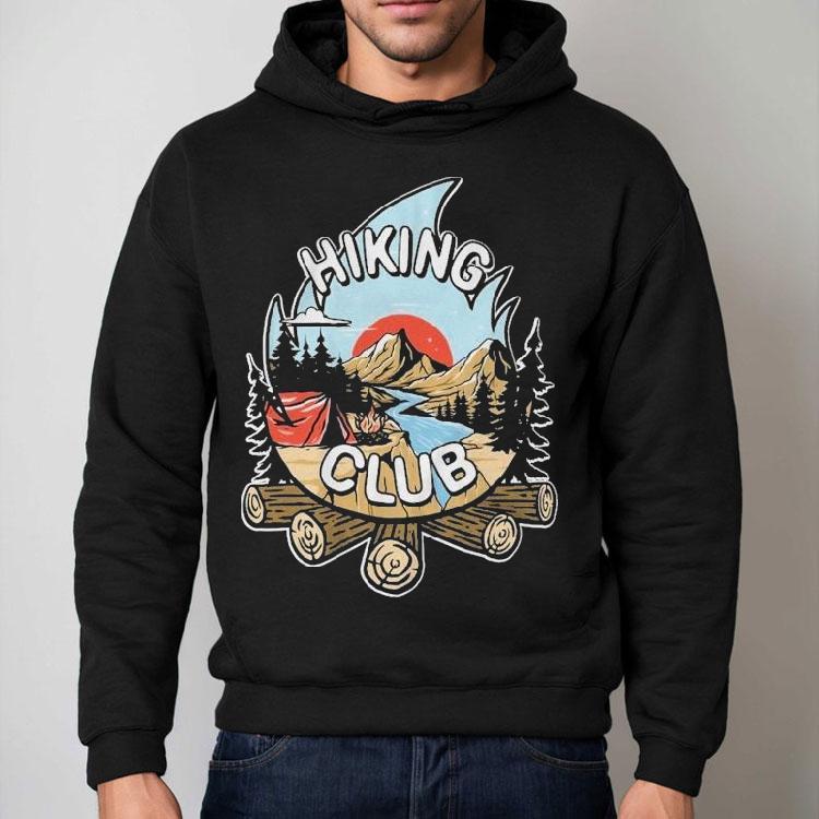 Hike Camp Climb Hiking Club Camping Shirt