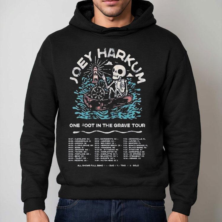 Joey Harkum One Foot In The Grave Tour 2025 Dates Skeleton Shirt