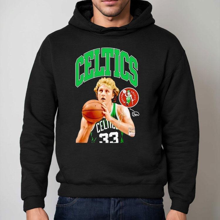 Larry Bird Boston Celtics Basketball Signature Shirt