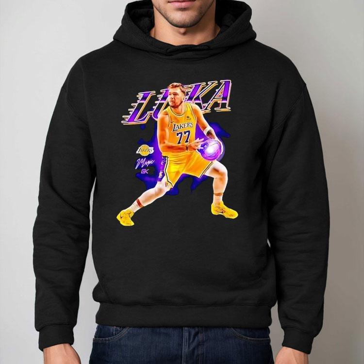 Luka Doncic Los Angeles Lakers Basketball Signature Graphic Shirt