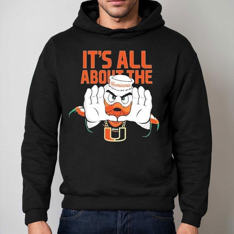 Miami Hurricanes It's All About The Flogrown Rally Mascot Shirt
