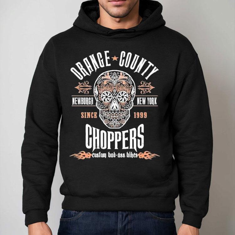 Orange County Choppers Newburgh New York Sugar Skull Shirt