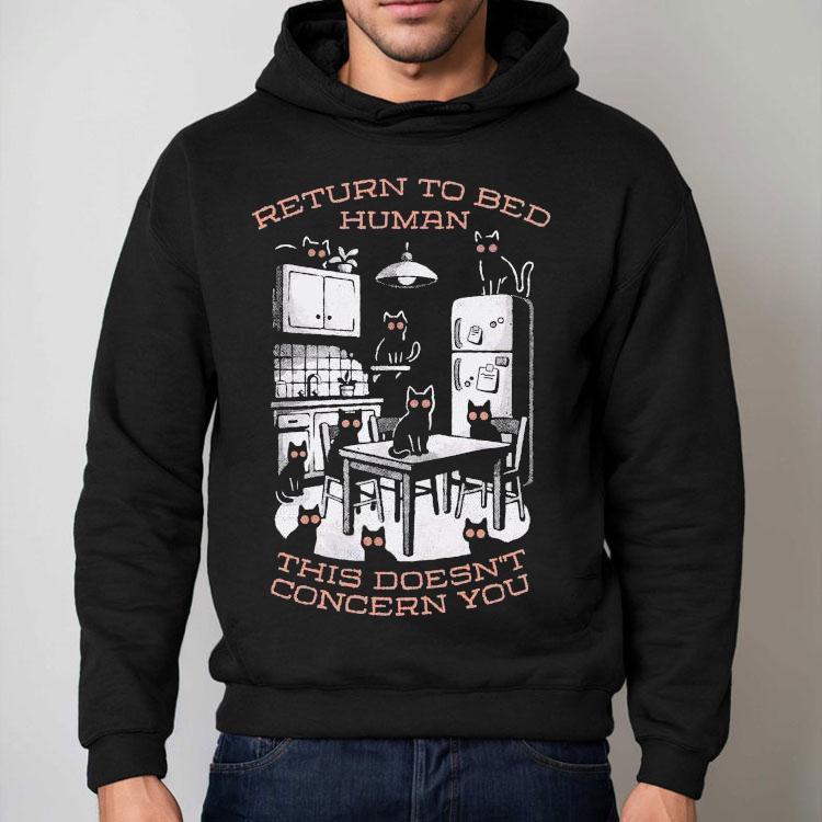 Return To Bed Human This Doesn't Concern You Shirt