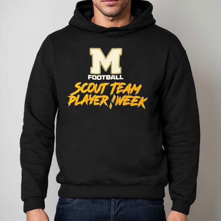 Scout Team Player Of The Week Michigan Wolverines Football Shirt