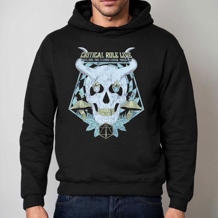 Skull Critical Role Live 2025 Vintage Shirt