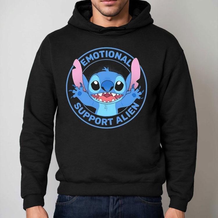 Stitch Emotional Support Alien Shirt