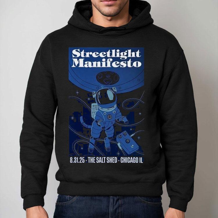 Streetlight Manifesto Aug 31, 2025 The Salt Shed Indoors, Chicago, Il Astronaut Shirt