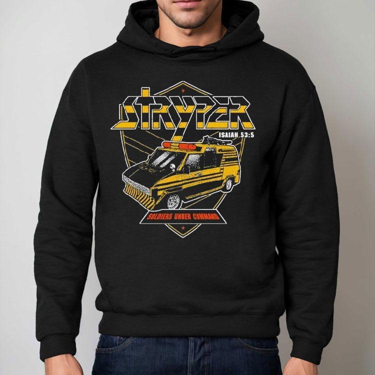 Stryper Soldiers Under Command Battle Van Shirt