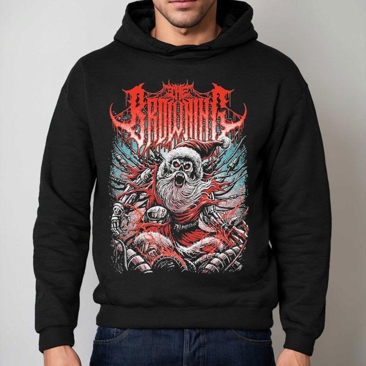 The Browning Cyborg Santa Holiday Christmas Shirt