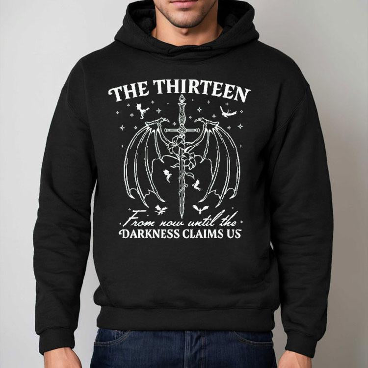 The Roaming Reader The Thirn From Now Until The Darkness Claims Us Sword Shirt