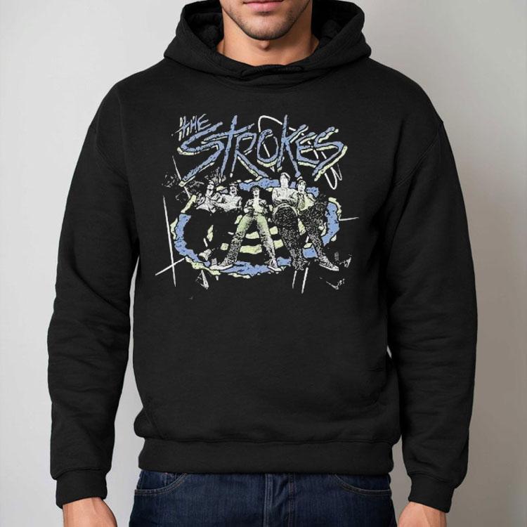 The Strokes Heavy Knit Garment Photo Shirt
