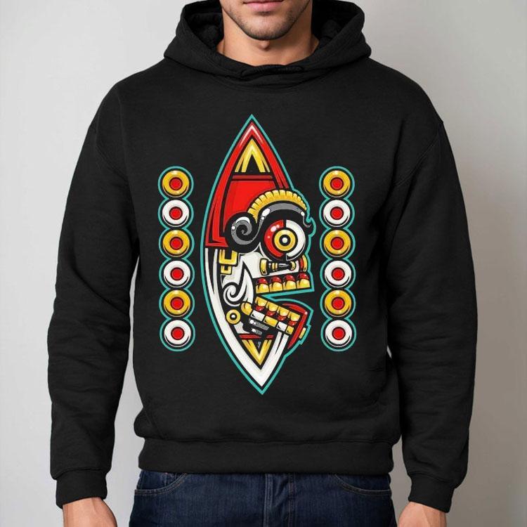 Top Mexica New Year 12 Tecpatl Shirt