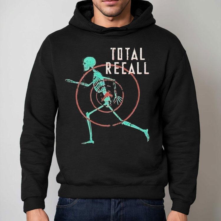 Total Recall Skeleton Skull Shirt