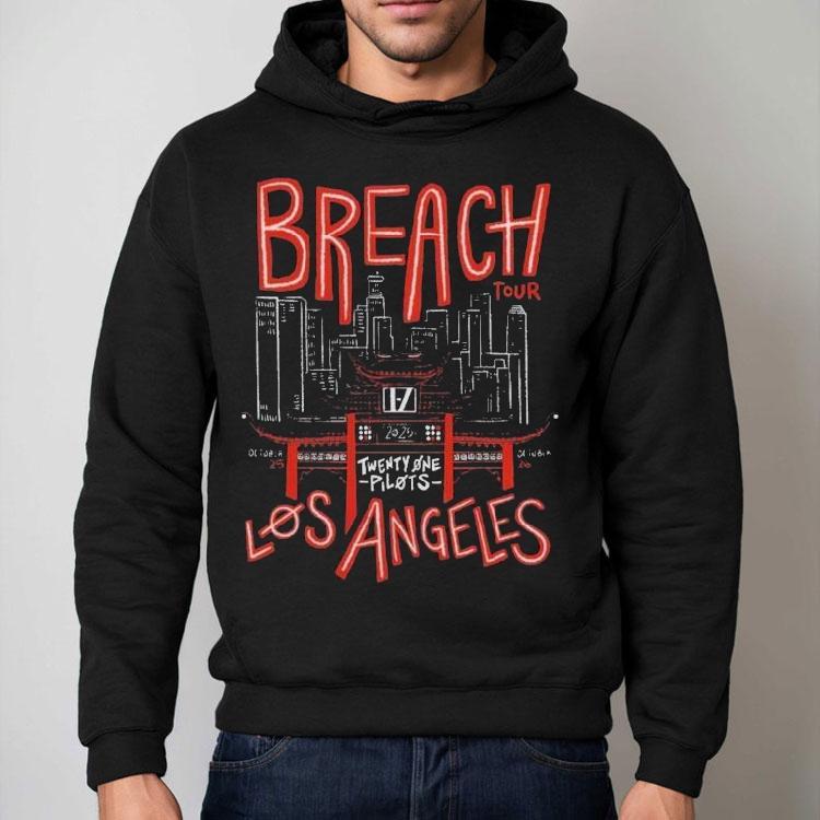 Twenty One Pilots Breach Tour 2025 Los Angeles Shirt