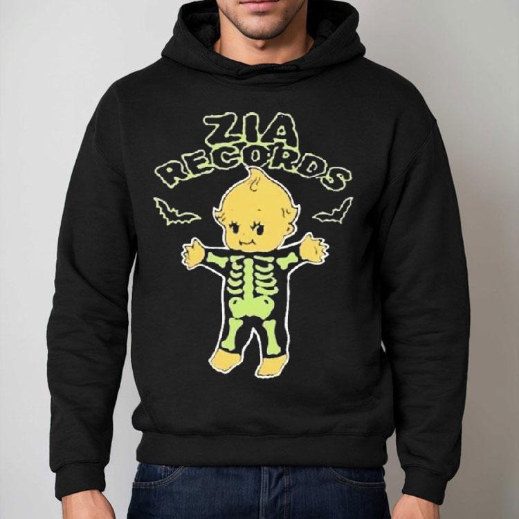 Zia Records Skeleton Baby Shirt