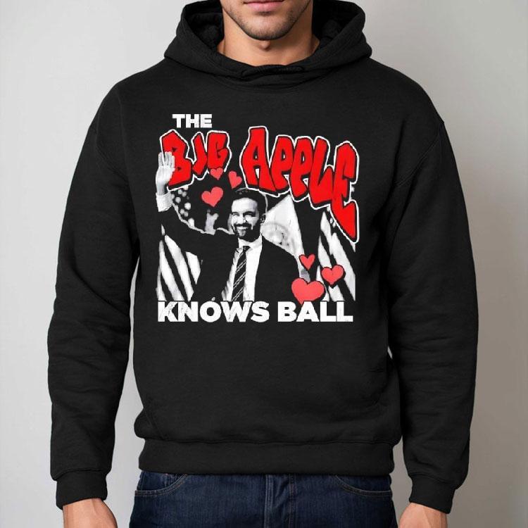 Zohran Mamdani The Big Apple Knows Ball Shirt