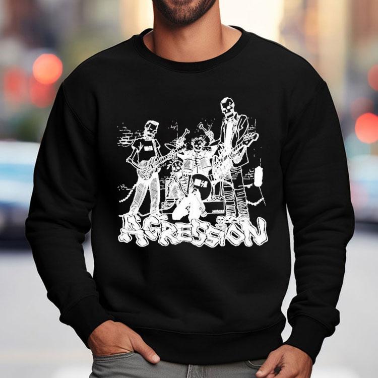 Agression Skeleton Shirt