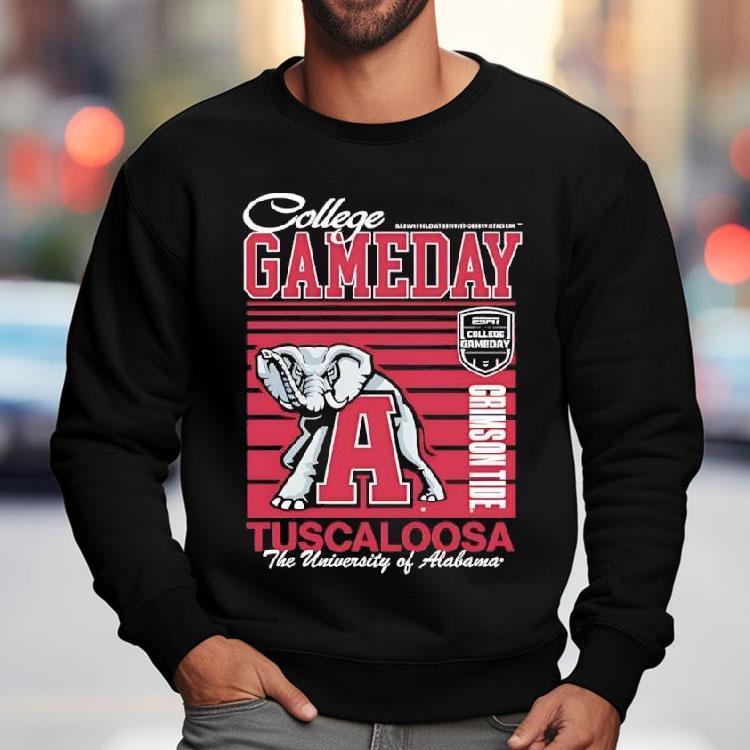 Alabama Crimson Tide Mascot Tuscaloosa The University Of Alabama College Gameday Shirt