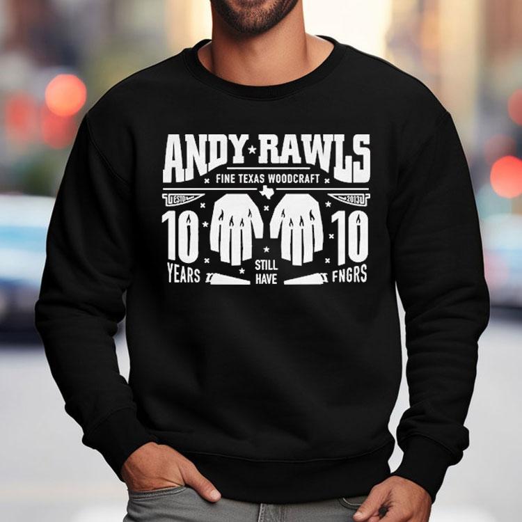 Andy Rawls 10 Year Anniversary Shirt