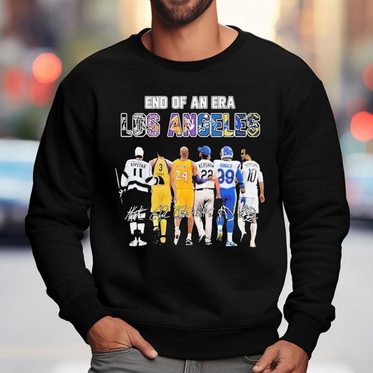 Ane Kopitar Candace Parker Kobe Bryant Clayton Kershaw Aaron Donald And Landon Donovan Los Angeles Kings Sparks Lakers Dodgers Rams Lafc Shirt